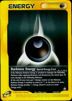 Darkness Energy - Aquapolis (Rare) [AQ-142]