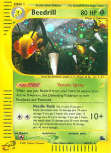 Beedrill - Skyridge (Holo Rare) [SK-H4]