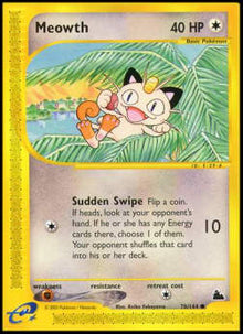 Meowth - Skyridge (Common) [SK-78]