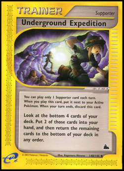 Underground Expedition - Skyridge (Uncommon) [SK-140]