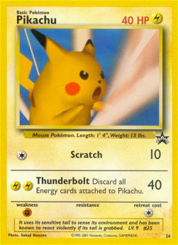 Pikachu - Wizards Black Star Promos (Promo) [WP-26]