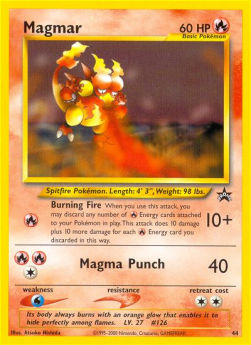 Magmar - Wizards Black Star Promos (Promo) [WP-44]