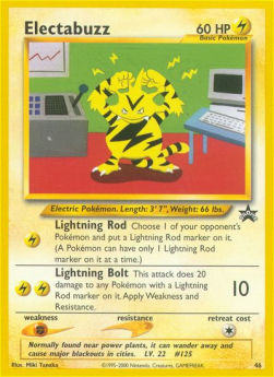Electabuzz - Wizards Black Star Promos (Promo) [WP-46]
