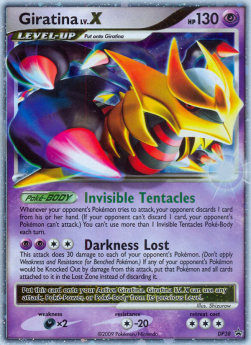 Giratina LV.X - DP Black Star Promos (Promo) [DPPR-38]