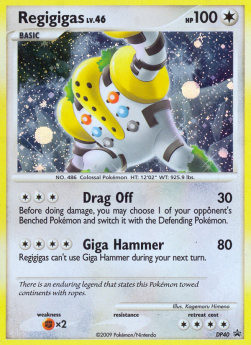 Regigigas Lv.46 - DP Black Star Promos (Promo) [DPPR-40]