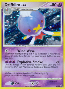 Drifblim Lv.40 - DP Black Star Promos (Promo) [DPPR-34]