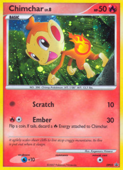 Chimchar Lv.8 - DP Black Star Promos (Promo) [DPPR-02]