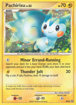 Pachirisu Lv.23 - DP Black Star Promos (Promo) [DPPR-04]