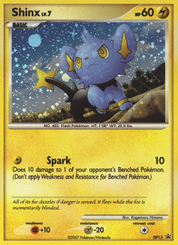 Shinx Lv.7 - DP Black Star Promos (Promo) [DPPR-15]
