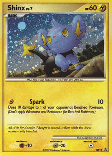 Shinx Lv.7 - DP Black Star Promos (Promo) [DPPR-15]