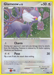 Glameow Lv.12 - DP Black Star Promos (Promo) [DPPR-23]