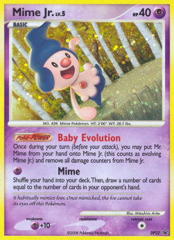 Mime Jr. Lv.5 - DP Black Star Promos (Promo) [DPPR-22]