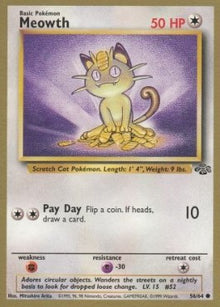 Meowth - Jungle (Promo) [JU-56]
