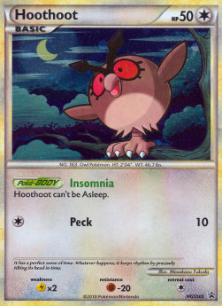 Hoothoot - HGSS Black Star Promos (Promo) [HGSS-05]