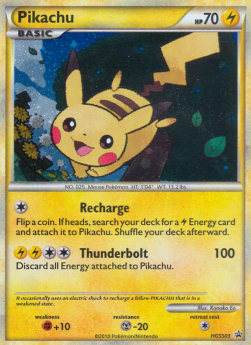 Pikachu - HGSS Black Star Promos (Promo) [HGSS-03]