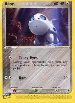 Aron (Teary Eyes) - EX Ruby & Sapphire (Common) [RS-49]