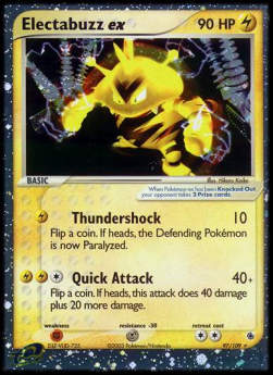 Electabuzz ex - EX Ruby & Sapphire (Ultra Rare) [RS-97]