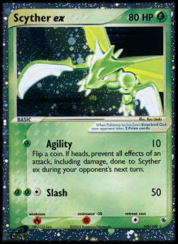 Scyther ex - EX Ruby & Sapphire (Ultra Rare) [RS-102]