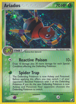 Ariados - EX Unseen Forces (Holo Rare) [UF-2]