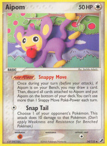 Aipom - EX Unseen Forces (Uncommon) [UF-34]