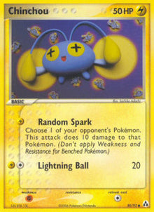 Chinchou - EX Legend Maker (Common) [LM-50]