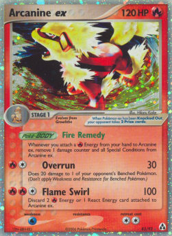 Arcanine ex - EX Legend Maker (Ultra Rare) [LM-83]
