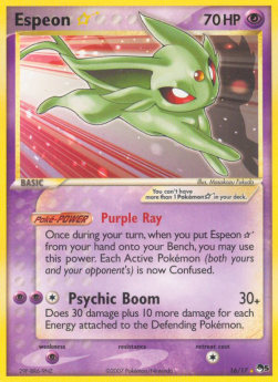 Espeon Gold Star - POP Series 5 (Ultra Rare) [POP5-16]