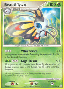Beautifly Lv.29 - Diamond & Pearl (Rare) [DP-19]