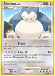 Snorlax Lv.35 - Diamond & Pearl (Rare) [DP-37]