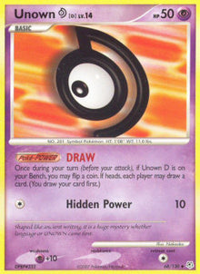 Unown  Lv.14 - Diamond & Pearl (Uncommon) [DP-68]