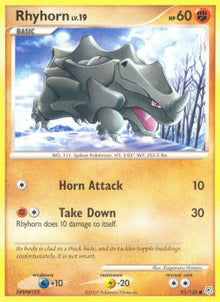 Rhyhorn Lv.19 - Diamond & Pearl (Common) [DP-95]