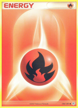Fire Energy - Diamond & Pearl (Common) [DP-124]