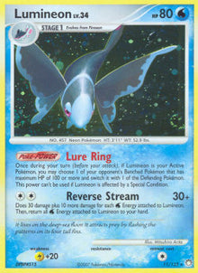 Lumineon Lv.34 - Mysterious Treasures (Holo Rare) [MT-11]