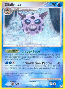 Glalie Lv.43 - Mysterious Treasures (Rare) [MT-25]