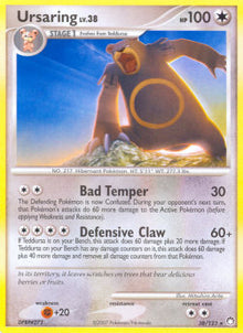 Ursaring Lv.38 - Mysterious Treasures (Rare) [MT-38]