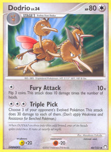 Dodrio Lv.34 - Mysterious Treasures (Uncommon) [MT-46]