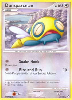 Dunsparce Lv.21 - Mysterious Treasures (Uncommon) [MT-47]