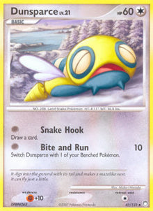 Dunsparce Lv.21 - Mysterious Treasures (Uncommon) [MT-47]
