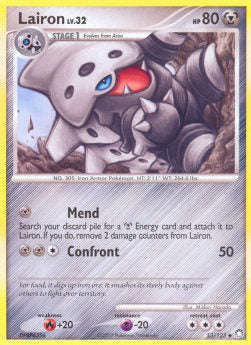 Lairon Lv.32 - Mysterious Treasures (Uncommon) [MT-53]