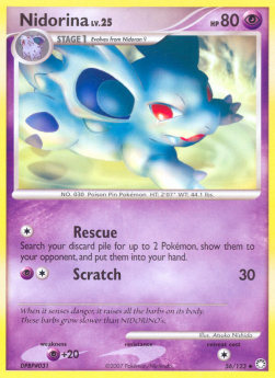 Nidorina Lv.25 - Mysterious Treasures (Uncommon) [MT-56]