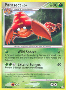 Parasect Lv.36 - Mysterious Treasures (Uncommon) [MT-58]
