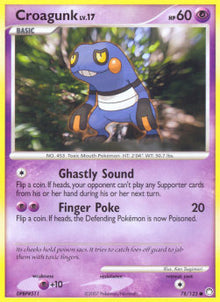 Croagunk Lv.17 - Mysterious Treasures (Common) [MT-78]
