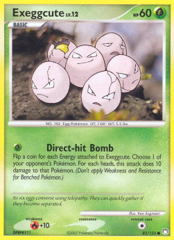 Exeggcute Lv.12 - Mysterious Treasures (Common) [MT-82]