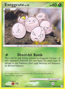 Exeggcute Lv.12 - Mysterious Treasures (Common) [MT-82]