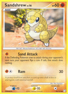 Sandshrew Lv.16 - Mysterious Treasures (Common) [MT-96]