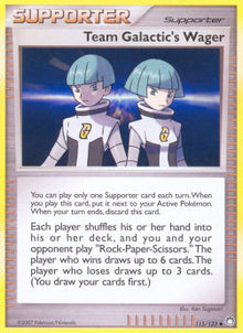 Team Galactic's Wager - Mysterious Treasures (Uncommon) [MT-115]