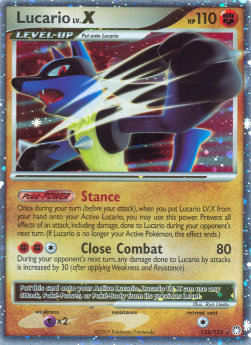 Lucario LV.X - Mysterious Treasures (Ultra Rare) [MT-122]
