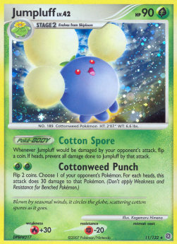 Jumpluff Lv.42 - Secret Wonders (Holo Rare) [SW-11]