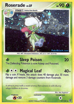 Roserade Lv.37 - Secret Wonders (Holo Rare) [SW-17]