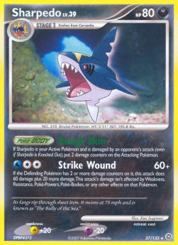 Sharpedo Lv.39 - Secret Wonders (Rare) [SW-37]